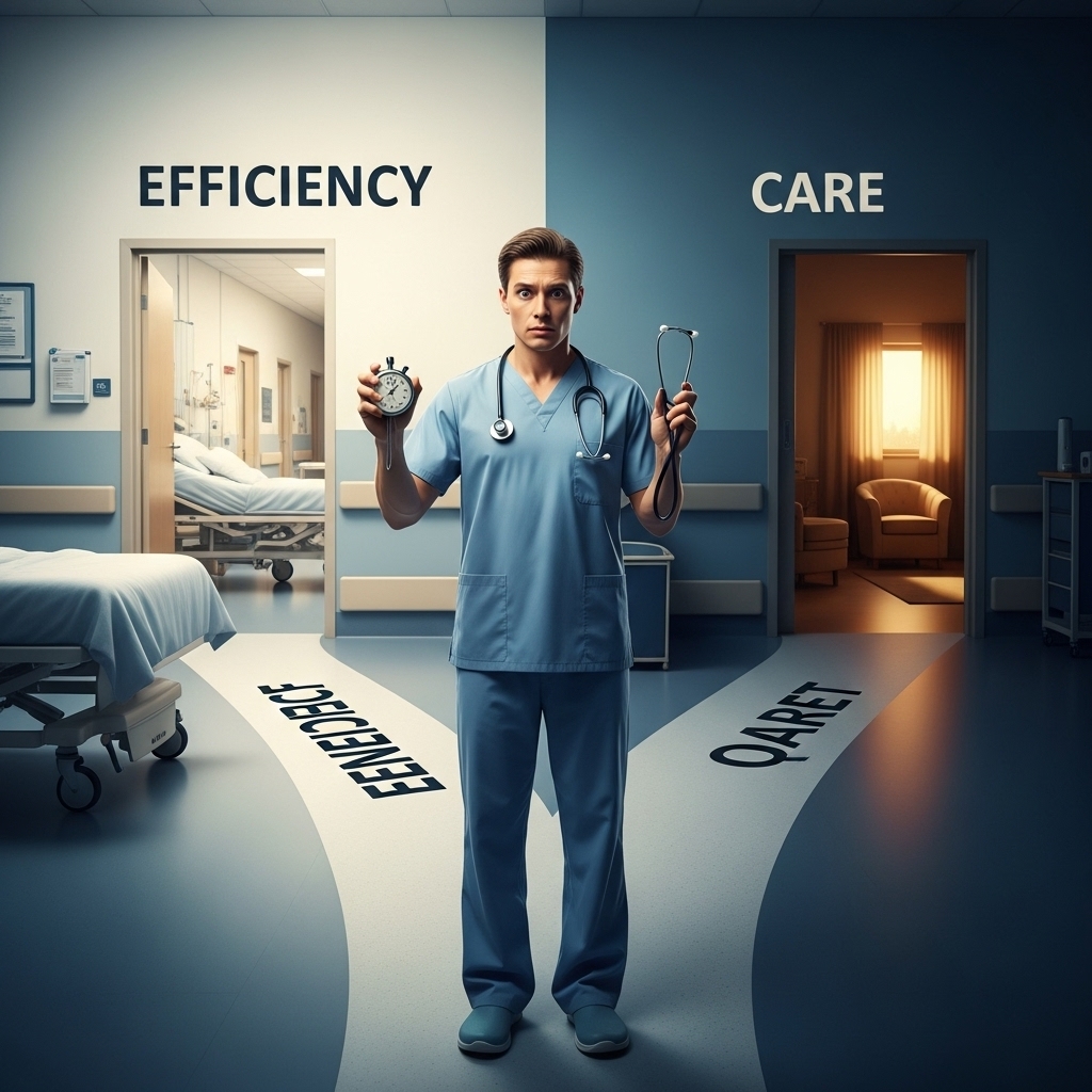 De ethische spanning tussen efficiëntie en zorgvuldigheid